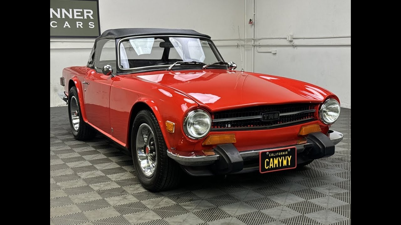 1974 Triumph TR6 Walk Around - YouTube