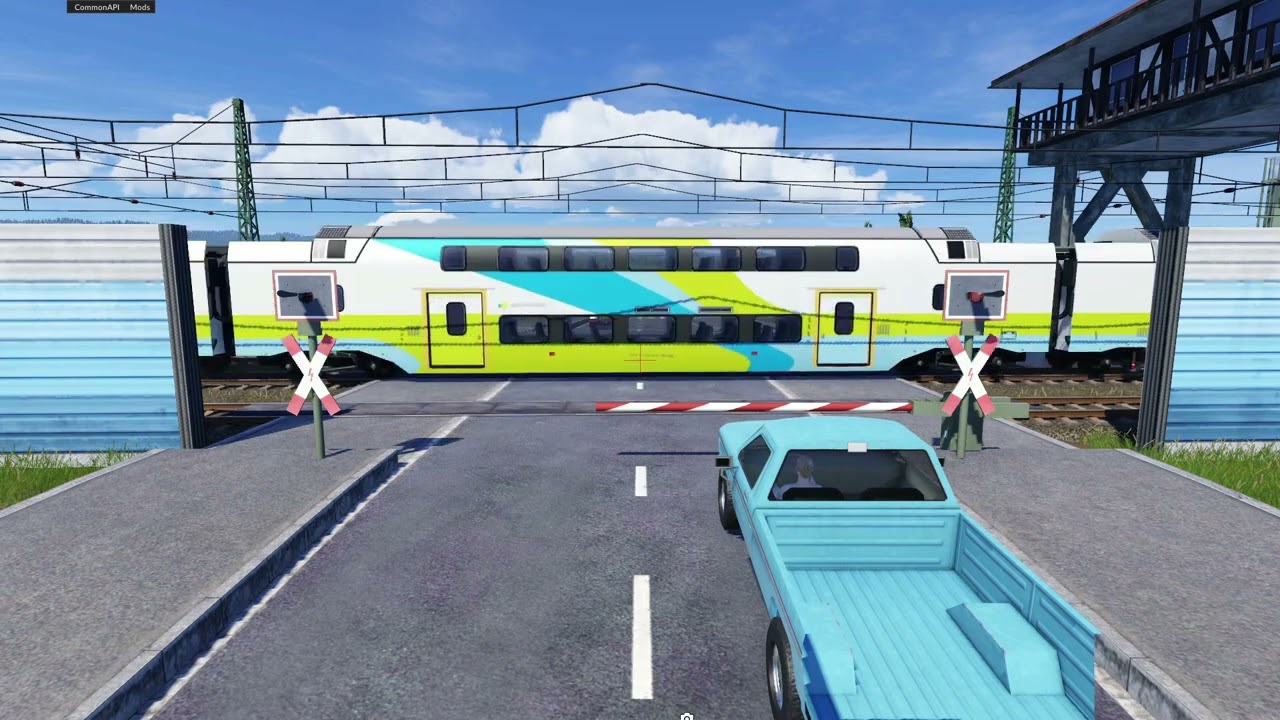 1 Stunde am Bahnübergang (Transport Fever 2)