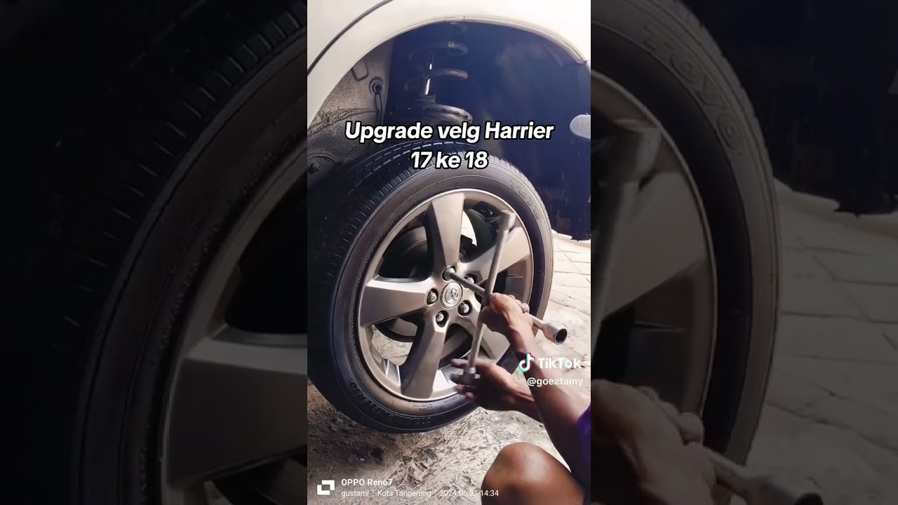 Velg Harrier Ring 17 Upgrade Nissan Gtr R35