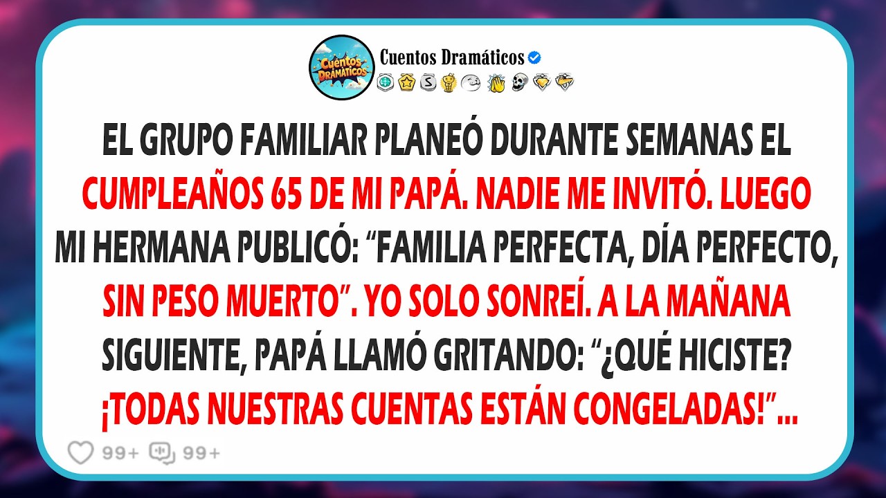 Моя семья планировала день рождения папы без меня, пока мне не позвонили из банка по поводу замор...