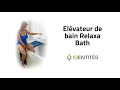 Vidéo: Siège élévateur de bain Relaxa Bath