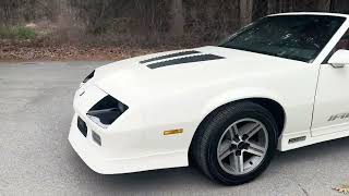1987 Chevrolet Camaro IROC-Z T-Top 5.7, 39k mile Coupe up for auction ...