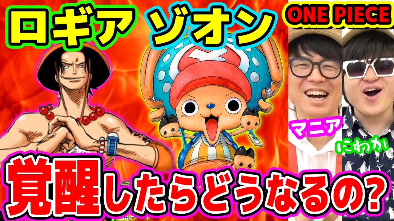 ワンピース 悪魔の実のロギア系やゾオン系が覚醒したらどうなるの One Piece Youtube