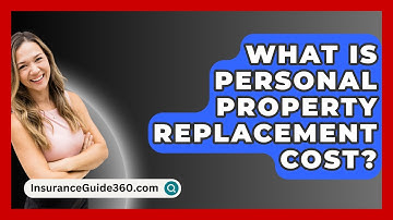 What Is Personal Property Replacement Cost? -  InsuranceGuide360.com