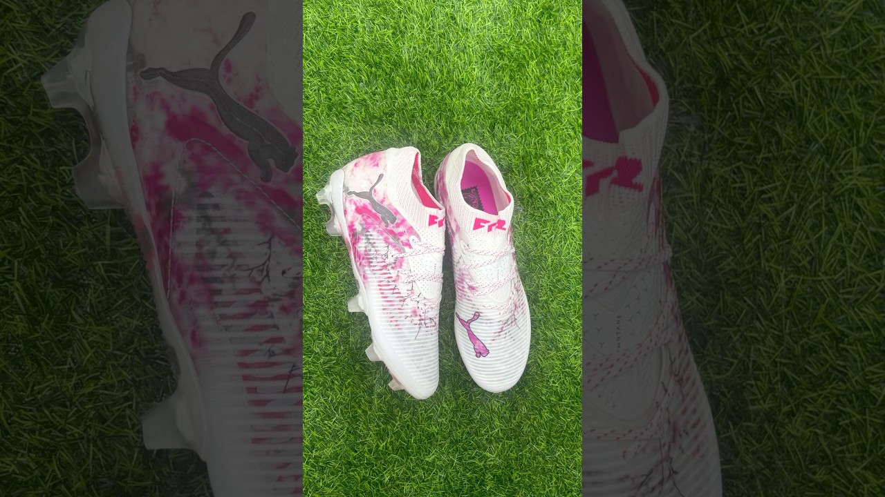 2025 Puma Pink Football Shoes 