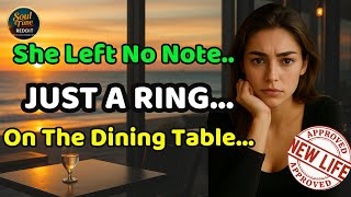 Server She Left No Note. Just A Ring On The Dining Table...| Reddit Family Stories Configuration