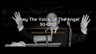 50-0713 - Obey The Voice Of The Angel - William Branham screenshot 4