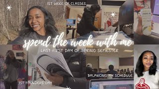 COLLEGE WEEK IN MY LIFE: LAST first day of spring semester @ IU