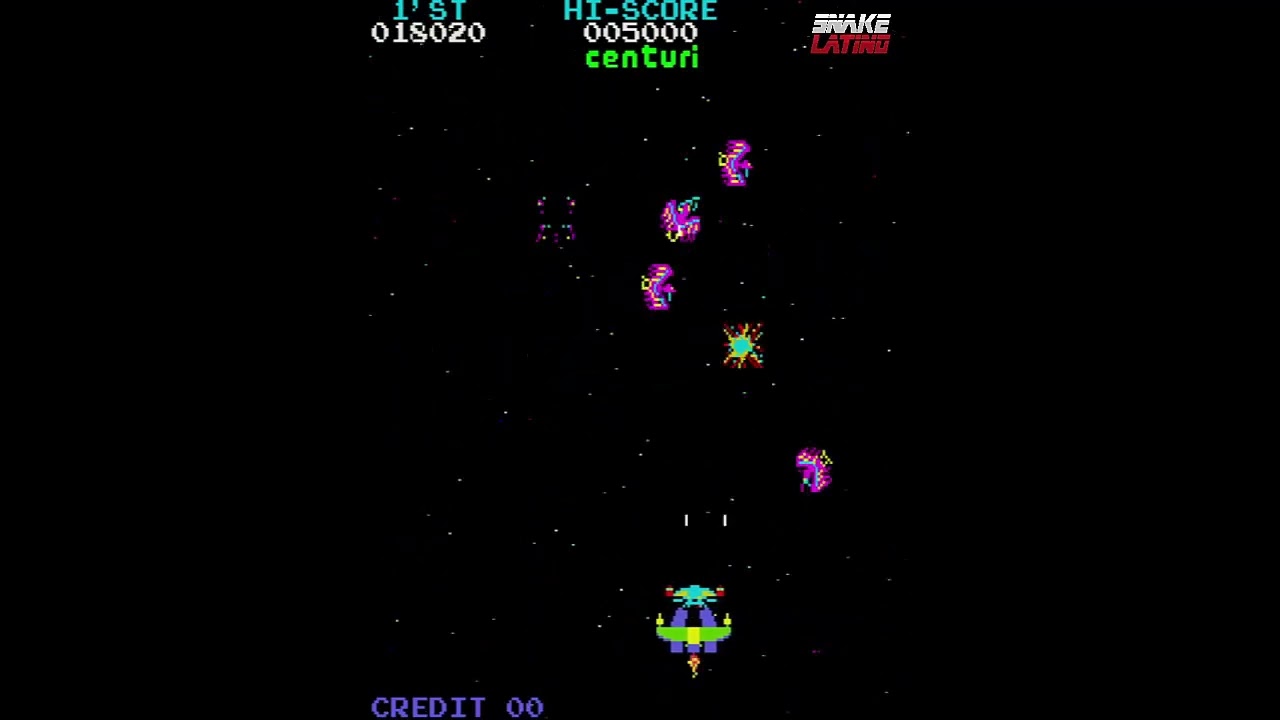 🎮🕹️👉Eagle (1980) - Gameplay Arcade (3 loops)