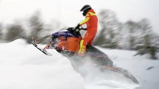 Снегоход Yamaha B-TX или BRP 900 Ace Turbo, обзор снегоходов.