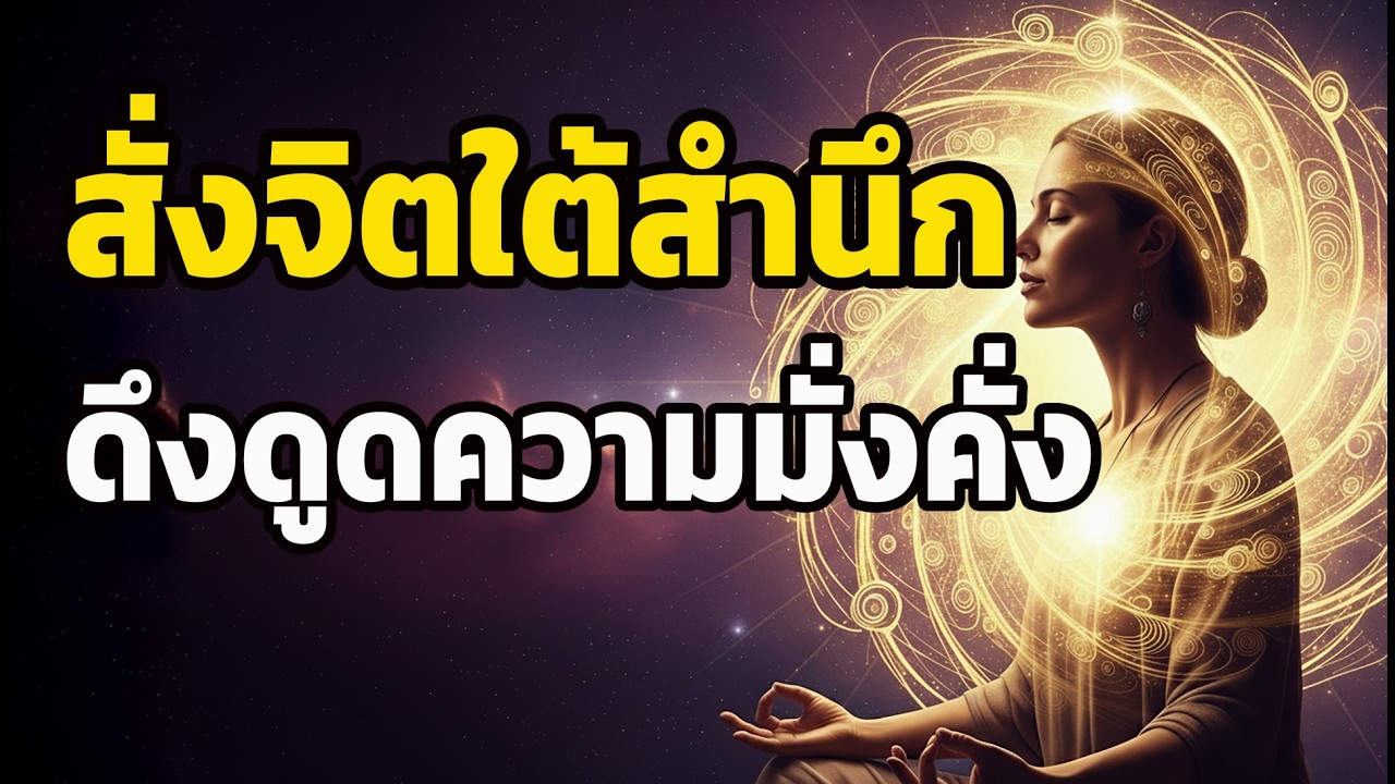 สั่งจิตใต้สำนึกดึงดูดความมั่งคั่ง ปลดล็อกรหัสเศรษฐีมหาจักรวาล