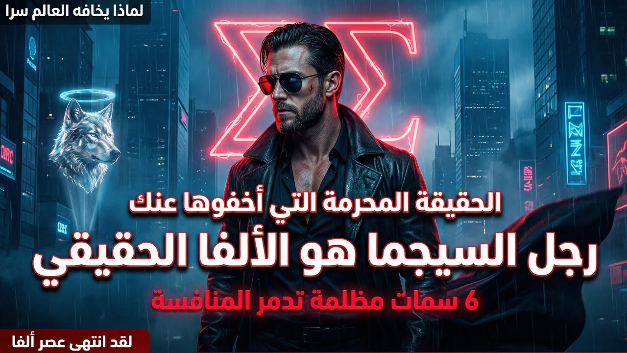 لماذا يعتبر “رجل السيجما” الألفا الحقيقي؟ حقائق لم يخبرك بها أحد!