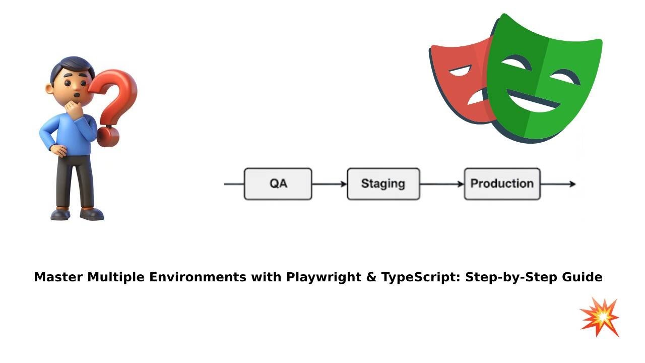 Master Multiple Environments with Playwright & TypeScript: Step-by-Step Guide