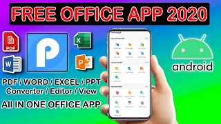 How to convert Pdf to Word |FREE Professional Pdf Converter/Editor/Maker For Android|Best Office App screenshot 2