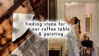 finding stone for our coffee table *FINALLY* &amp; kitchen things | XO, MaCenna Vlogs