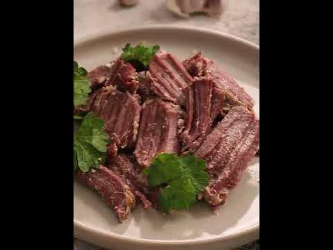 Говядина тушеная премиум Курганский мясокомбинат - YouTube