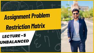 Unbalanced Assignment Problem in Operations Research | Hungarian Method