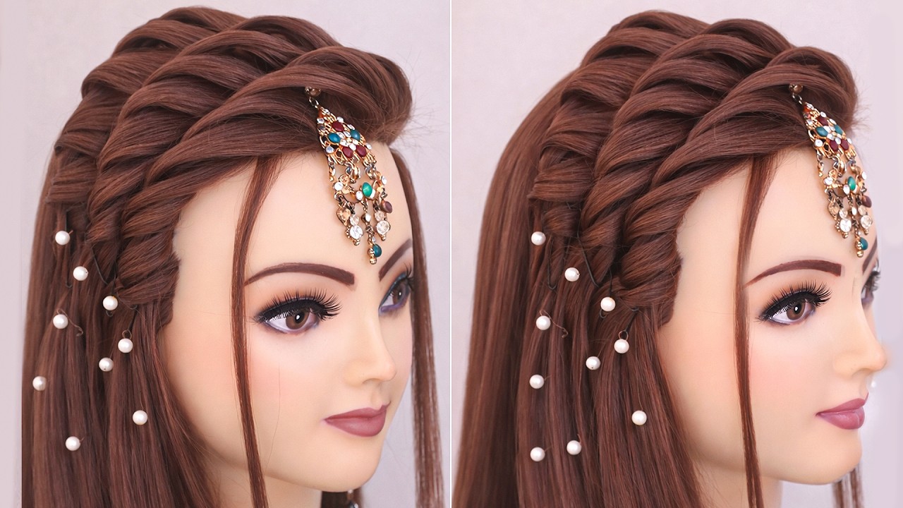 2 Simple Easy Hairstyle For Girls - New Eid Hairstyle | Hairstyle Ideas |  Hairstyle For Wedding