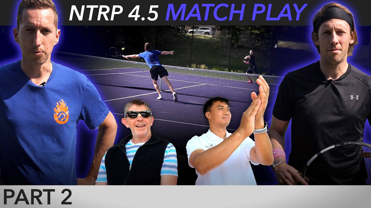 Ian vs the TWEENER ADDICT - NTRP 4.5 Match Play (Part 2)