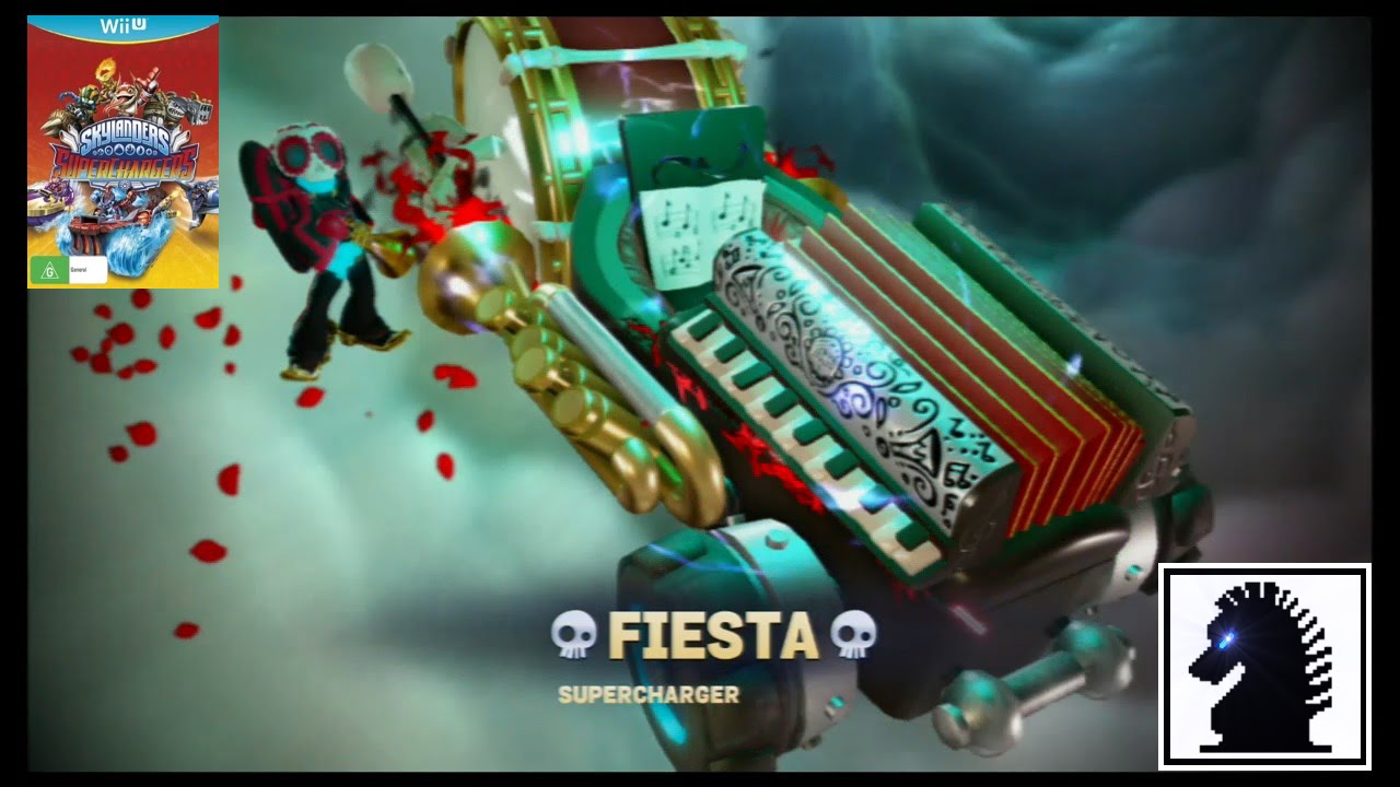 Wii U Skylanders SuperChargers Roster Presentation 25/09/2015 YouTube