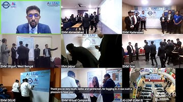 AI-LEAP - AI Education Manifesto Launch by IIHM