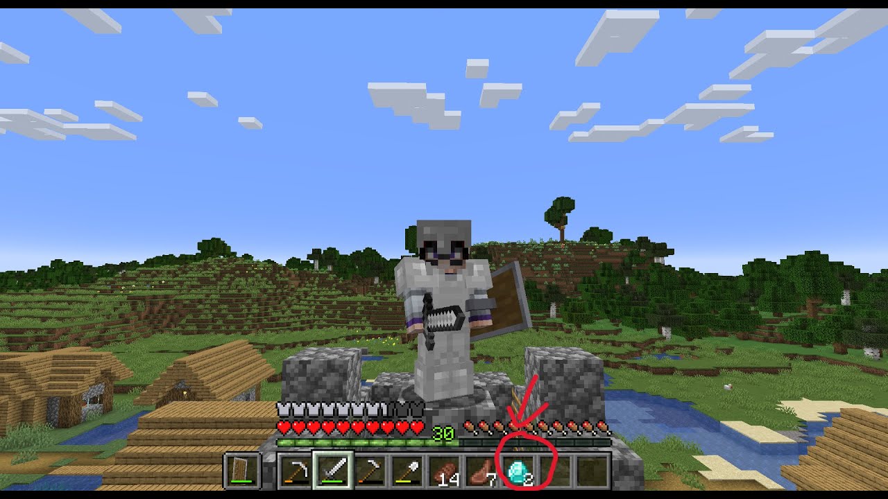 I got diamonds in Minecraft - YouTube
