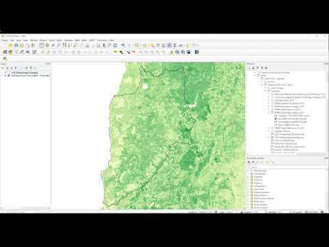QGIS - Displaying online datasets using web mapping services