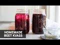 LOW CARB BEET KVASS: plant based + fermentation