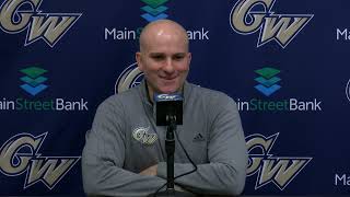 GW MBB Post-Game Press Conference vs. Dayton