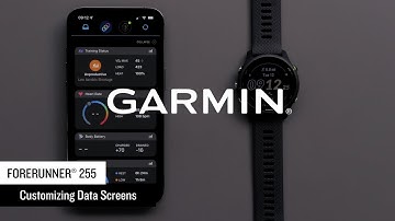 Support: Forerunner® 255 Data Field Customization