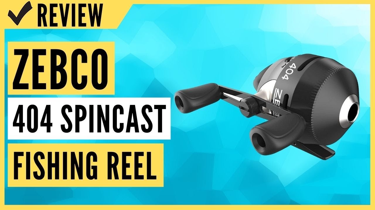 404 spincast fishing reel Zebco and Rod Combo Outfitted with durable all 404 SPINCAST REEL | Zebco