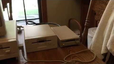 Amiga Escort Floppy Drive Test