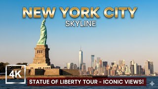 [SPECIAL] Statue of Liberty - Boat Ride to Manhattan - New York City - 4K Binaural