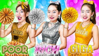 картинка: Болельщица Бедная Vs Богатая Vs Супер-Богатая! Кто Станет Лучшей Чирлидершей?