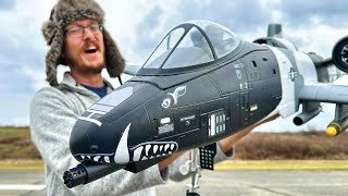 Awesome A-10 Brrrt Twin 70Mm Thunderbolt Ii Rc Edf Jet Warbird