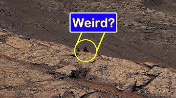 Mars Surface : Strange Rock | Perseverance | Curiosity