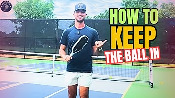 How to Keep the Ball In | Stop Hitting Long in Pickleball (Drives, Serves, Volleys & More)