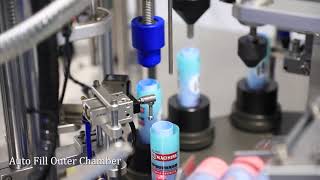 HX-009S Fully Automatic Dual Chamber Tube Filler and Ultrasonic Sealer