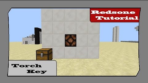 Redstone Tutorial- Bud Switch Torch Key