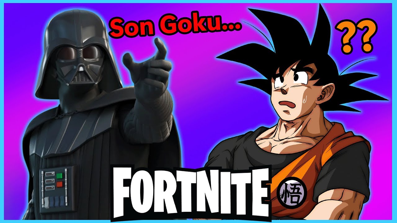 Vader Said WHAT To Goku!? | FORTNITE