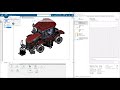 Demonstration of creating views in 3DExperience Drafting for a large assembly with various settings