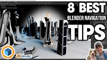 The 8 BEST TIPS for Navigation in Blender