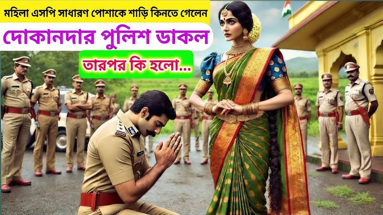 একজন মহিলাপুলিশ অফিসার  সাদা পোশাকে একটি দোকানে এলেন! দোকানদার পুলিশকে ফোন করলেন! তাহলে এরপর কী হল?