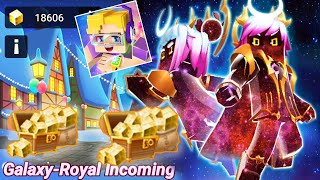 Blockman GO - The Most Rich +18000 GCUBES & BUY NEW Skin Galaxy Royal Review