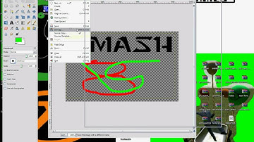 how to create a transparent spray for css (using GIMP 2.6)