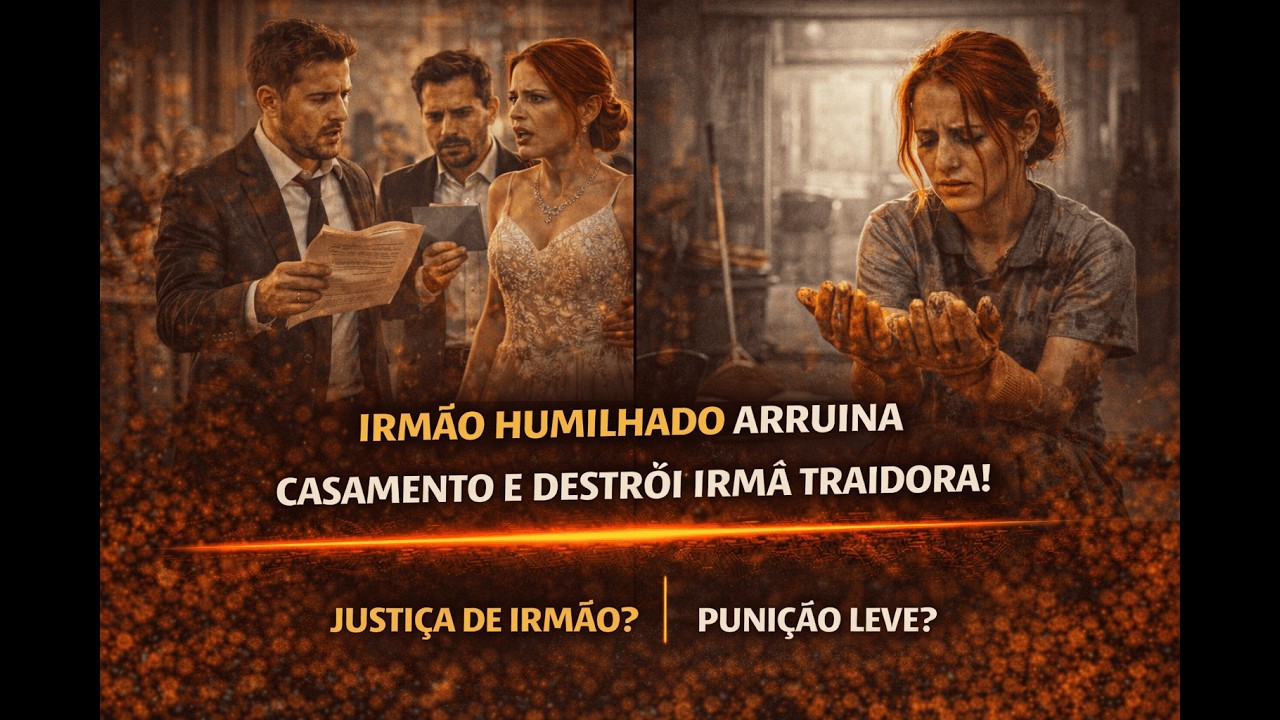 Ela humilhou o próprio irmão no casamento de luxo — minutos depois, o silêncio tomou conta do lugar