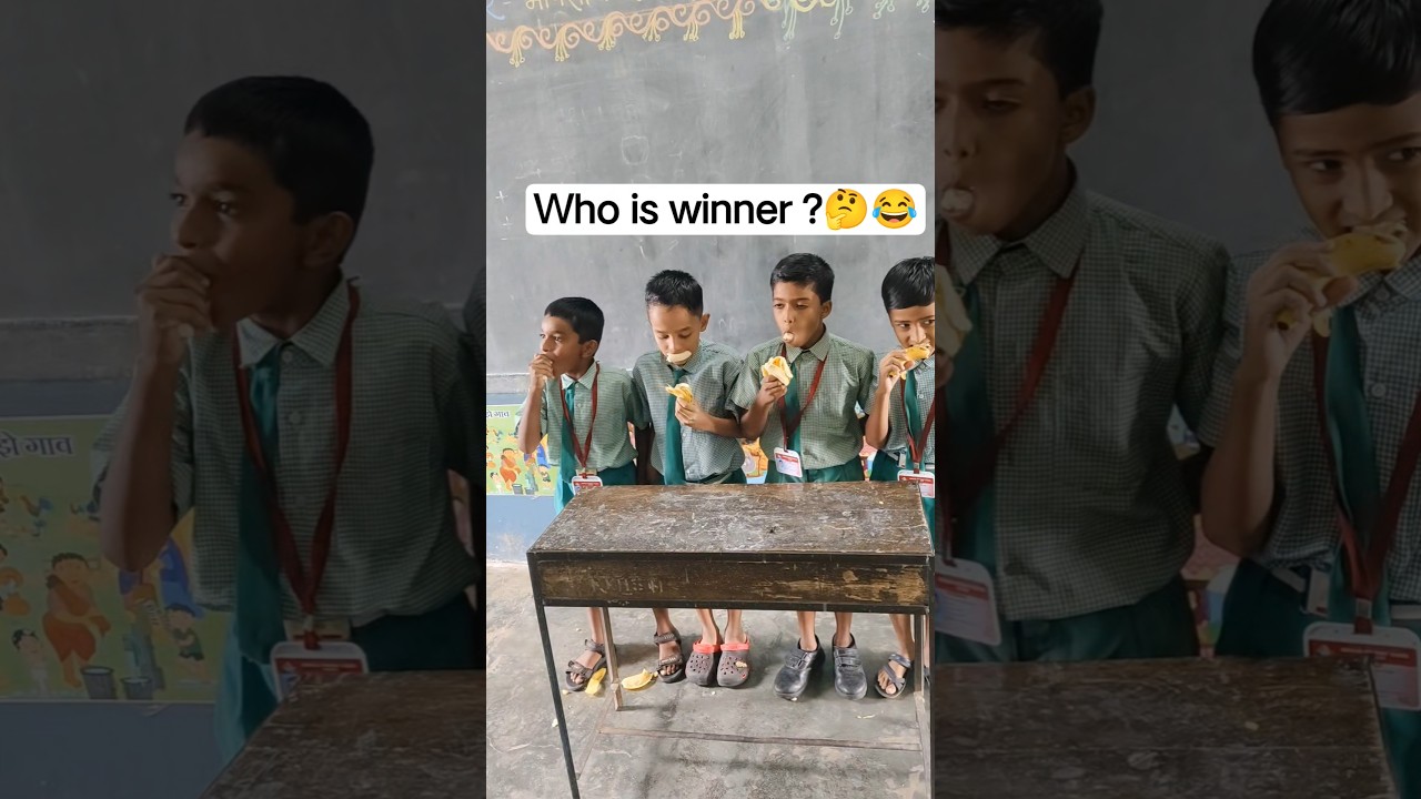 who is winner?😂🤔🤩