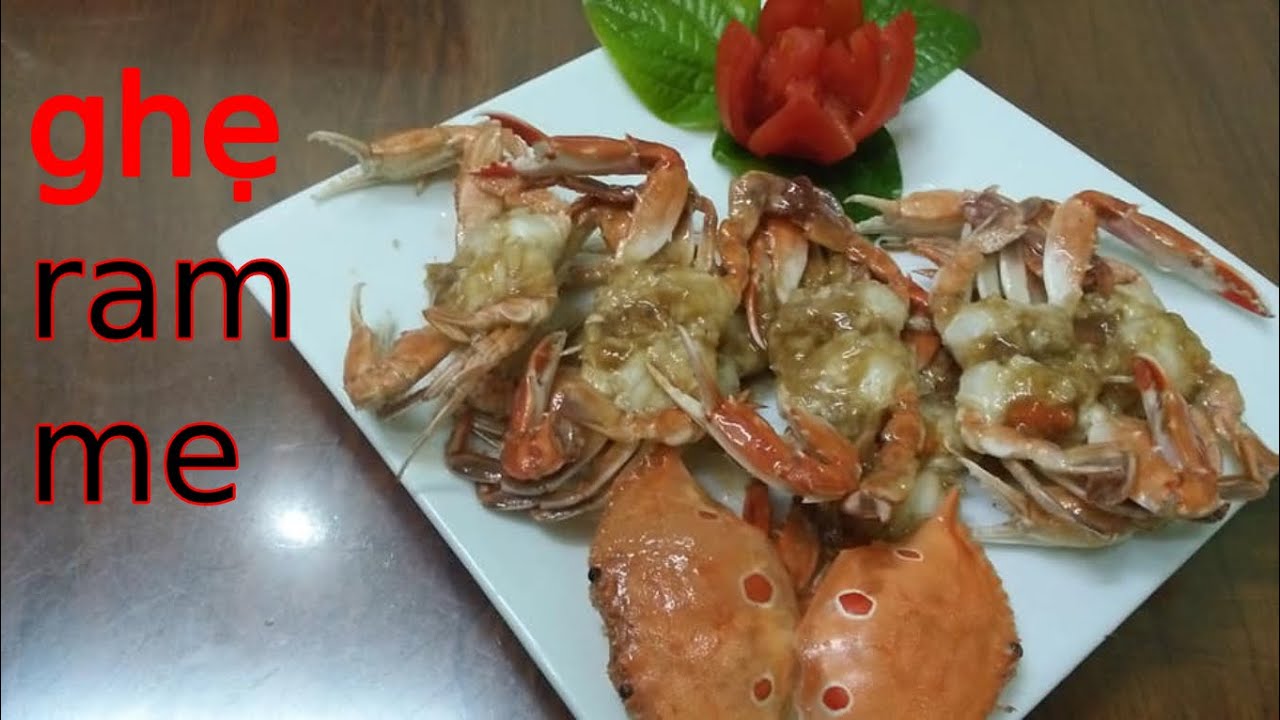 Ghẹ ram me/tamarind crab/罗望子蟹/khánh hòa quê trâm - YouTube