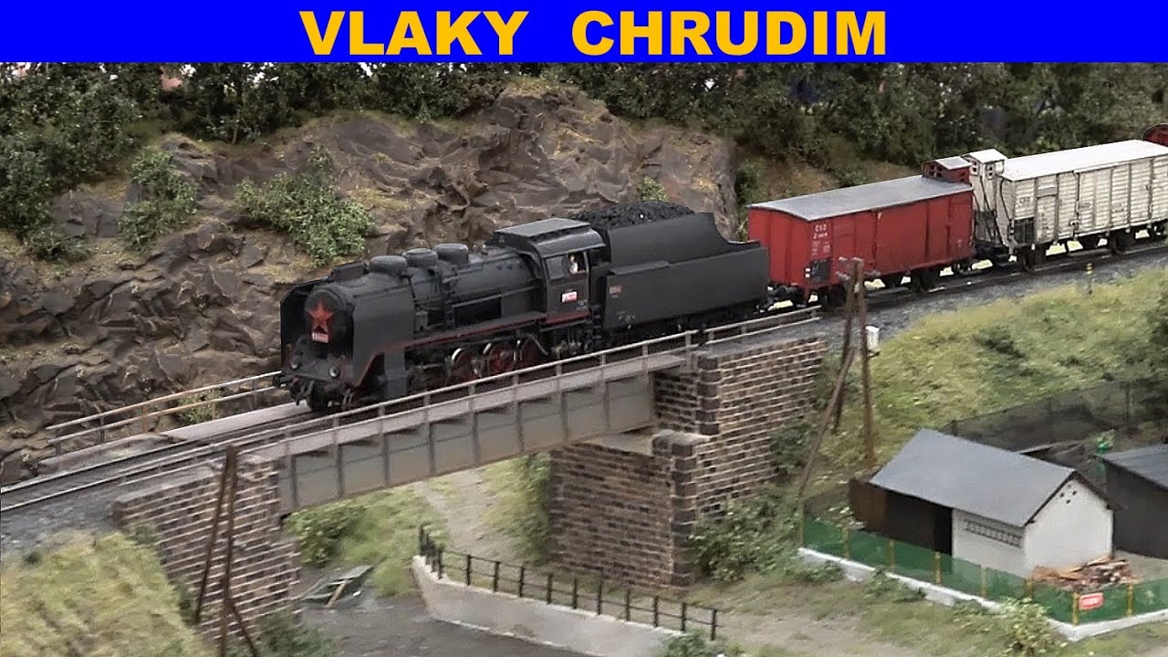 Výstava Chrudim Modely H0 - REAL ZVUKY SKUTEČNÝCH LOKOMOTIV