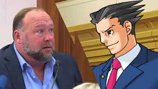 Phoenix Wright Catches Alex Jones Committing Perjury